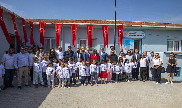 Ödemiş Balabanlı İlkokulu’nun Havasını Değiştirdi