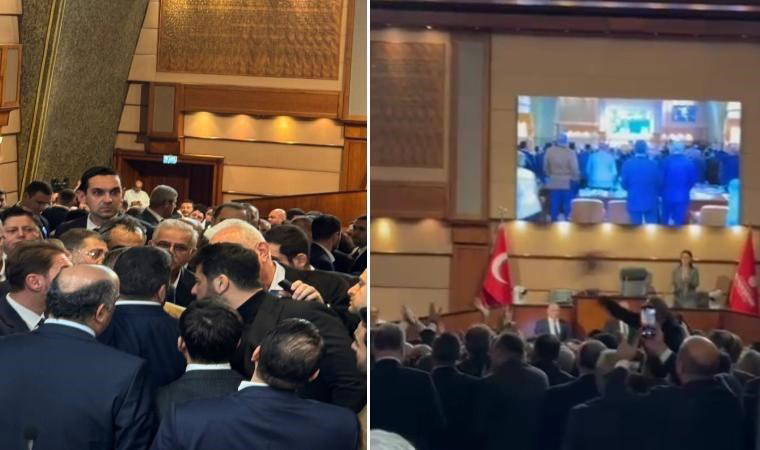 İBB Meclisi’nde gerginlik: Meclis üyeleri birbirine su, defter ve dosya fırlattı