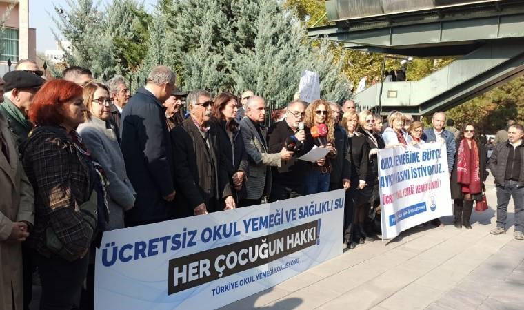 Türkiye Okul Yemeği Koalisyonu'ndan Kamu iktidara çağrı