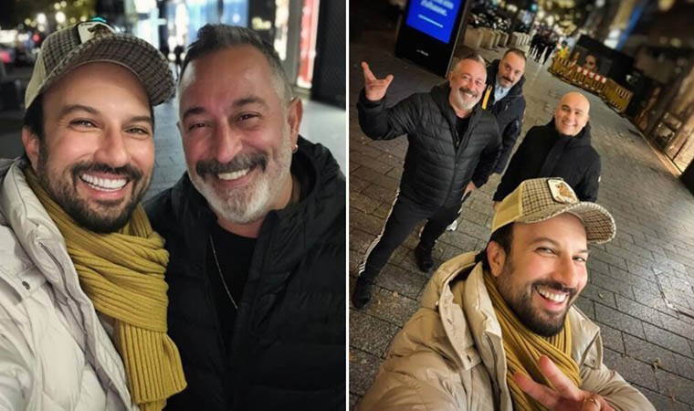 Tarkan ve Cem Yılmaz Almanya’da buluştu: 'İyi geldik birbirimize'