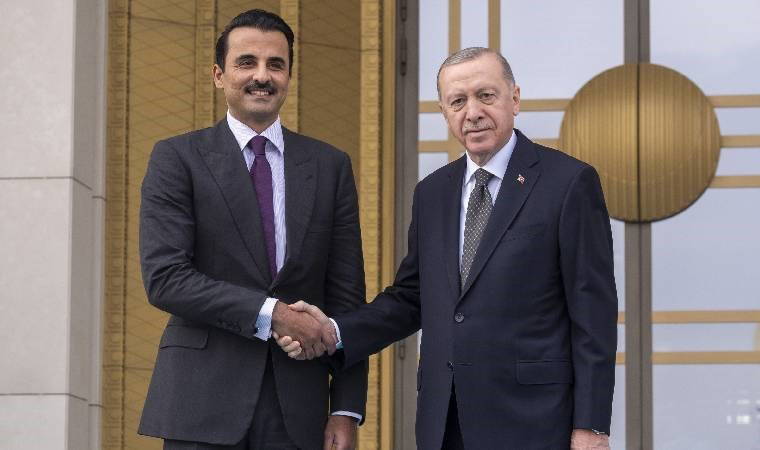 Katar Emiri Al Sani Ankara'da... Resmi törenle karşılandı!