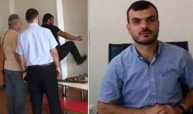 Kapı kırıp, ‘başı açık öğrenciye karışırız’ demişti…