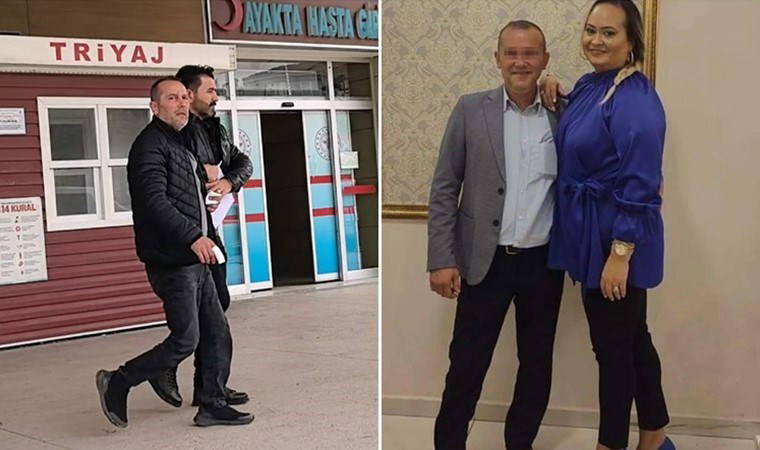 Eşini kemerle boğarak öldürdü