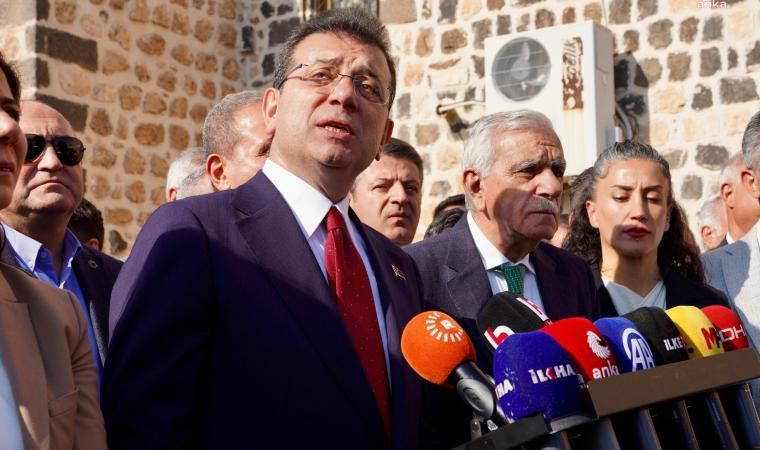 İBB Başkanı İmamoğlu, Ahmet Türk'ü ziyaret etti: Tarihi konakta ağırladı