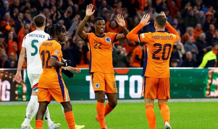 Uzun süre ara verilen maçta Hollanda, Macaristan'a acımadı!