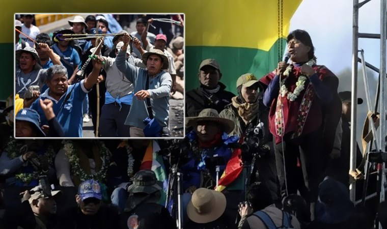Bolivya'da 'yerli' ayaklanması