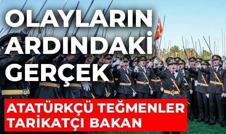 Atatürkçü teğmenler, tarikatçı bakan