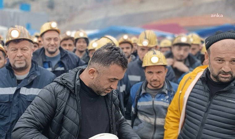 Madencilerin yeraltında direnişi...