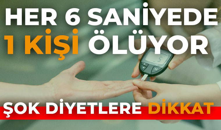 Her 6 saniyede 1 kişi, diyabetten hayatını kaybediyor: Diyabetle nasıl mücadele edilir?