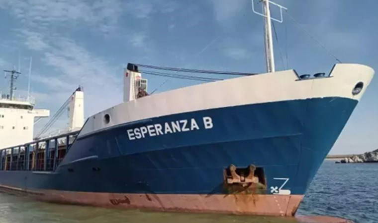 ESPERANZA B gemisi yan yattı: Personele acil tahliye!