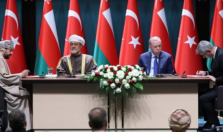 Türkiye ile Umman arasında 10 anlaşma imzalandı