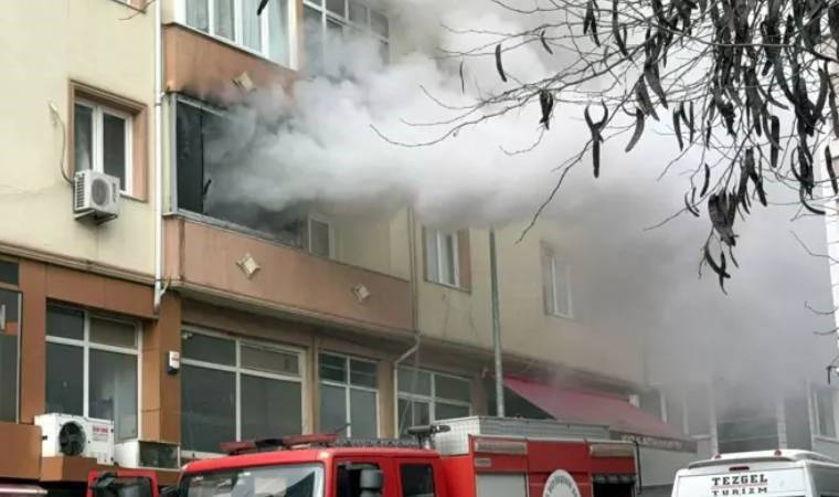 Çorlu'da korkutan yangın