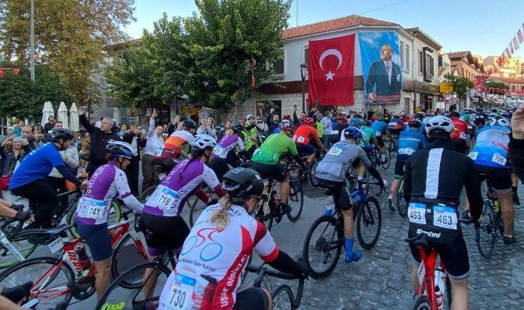 Çeşme’de bisiklet rüzgârı