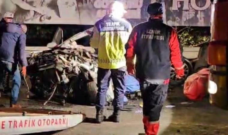İzmir’de feci kaza... Kamyonun freni boşaldı: Yaralılar var!