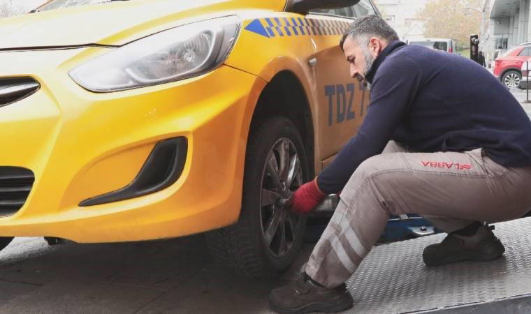 Lastikçilerde 'kış lastiği' yoğunluğu