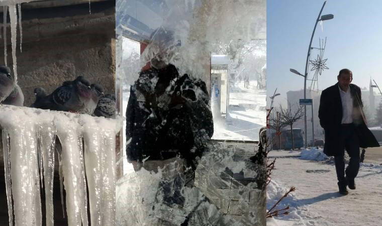 Termometreler eksi 25'i gördü... Türkiye'nin en soğuk yeri oldu!