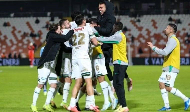 Konyaspor, Adana deplasmanında tek golle güldü!
