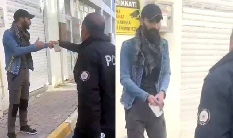 Parti binasına satırla saldırdı!