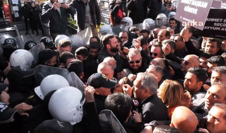 Esenyurt Belediyesi'nde hareketli anlar...