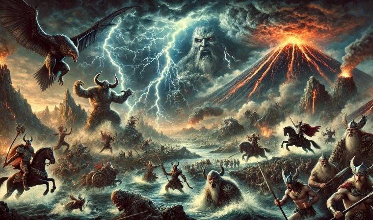 Vikinglerin kıyamet hikayesi "Ragnarok" gerçek mi? 1.500 Yıl önceki felaketin mitolojiye etkisi