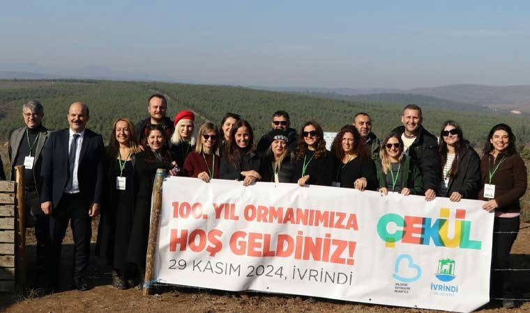 100. Yıl Ormanı Balıkesir’de yaşama merhaba dedi