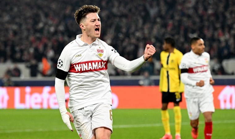 Stuttgart, Şampiyonlar Ligi'nde umudunu sürdürdü!