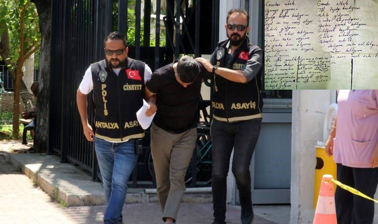 Cinayet notları ortaya çıktı