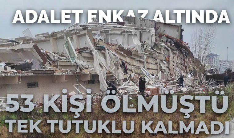 53 kişi hayatını kaybetmişti: Depremde yıkılan Nilüfer Apartmanı davasında tutuklu sanık kalmadı