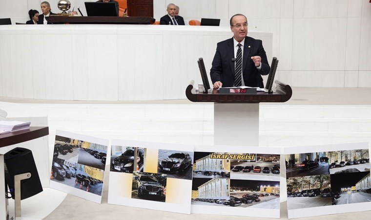 TBMM Genel Kurulu'nda 'israf sergisi'...
