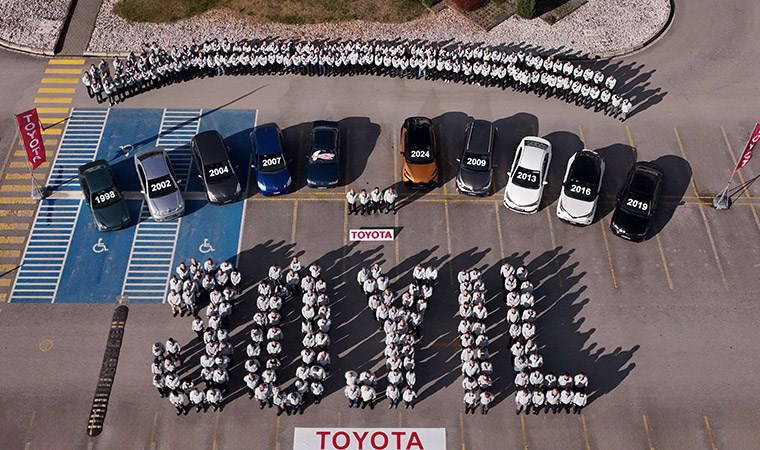Toyota Otomotiv Sanayi Türkiye, dünyaya üretim yapıyor