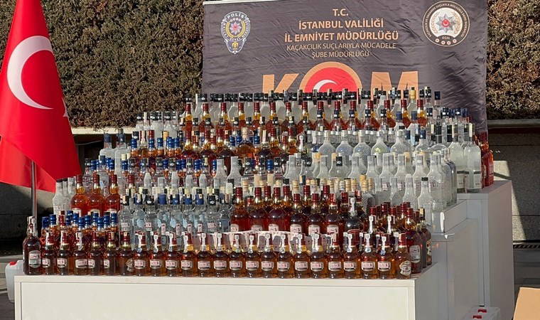 İstanbul’da sahte içki operasyonu!