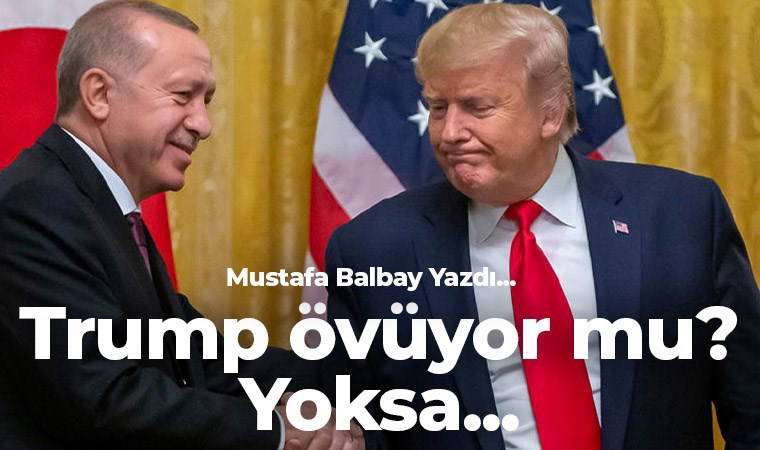 Trump övüyor mu? Yoksa...