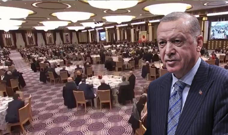 Emekliye düşük maaş, Beştepe'de lüks yemek!