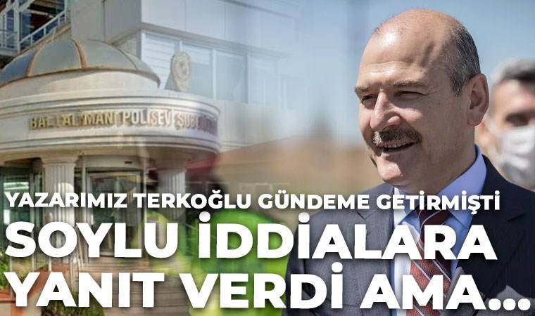 Barış Terkoğlu köşesine taşıdı: Süleyman Soylu'dan o iddialara yanıt geldi
