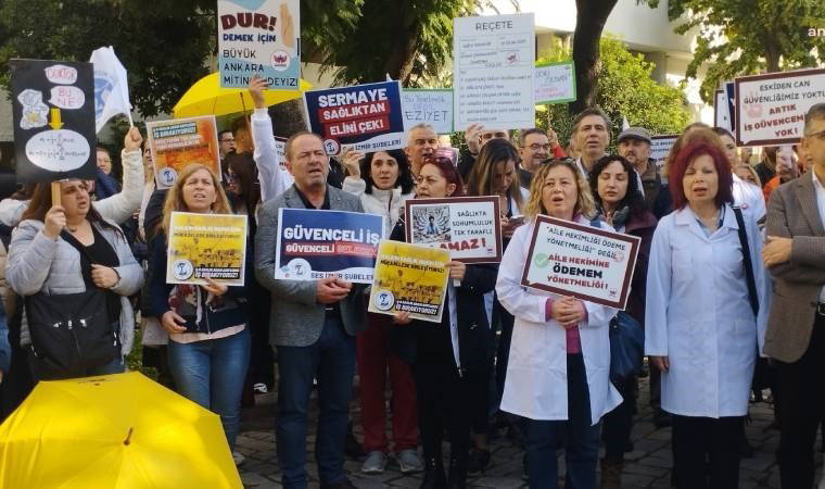 Aile hekimleri iş bıraktı...