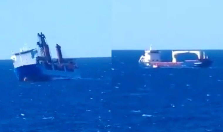 Akdeniz'de korku dolu anlar: Patlamanın ardından battı