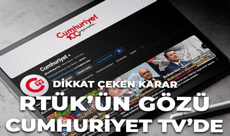 CHP’li İlhan Taşcı duyurdu: RTÜK’ten Cumhuriyet TV kararı!