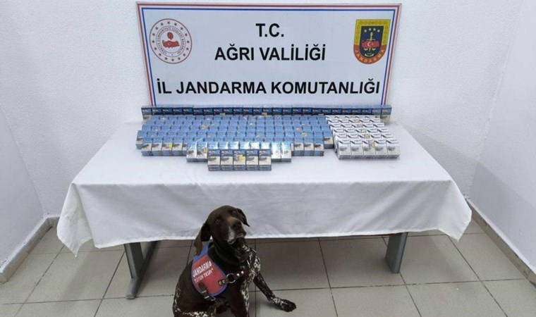 Ağrı’da 2 bin paket kaçak sigara ele geçirildi