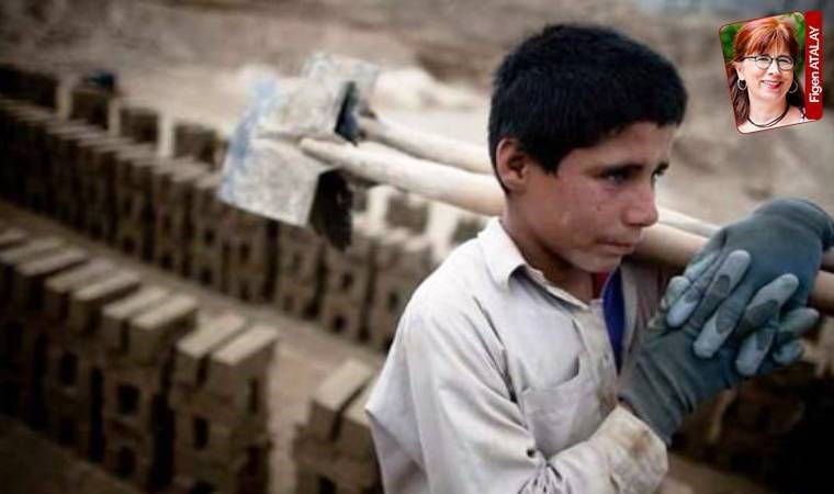 Miniklere ağır yük!