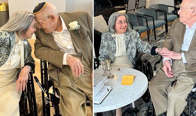 ABD'de 100 yaşında evlenen çift Guinness Rekorlar Kitabı’na girdi