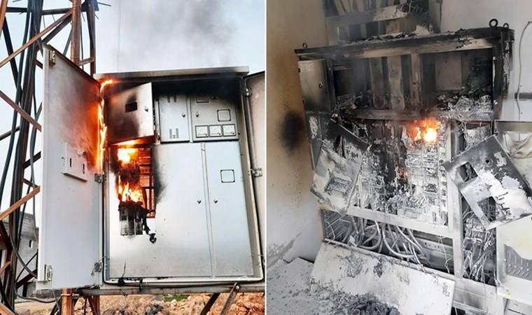 Şanlıurfa'da kaçak elektrikle ısınma yapılan 44 trafo yandı
