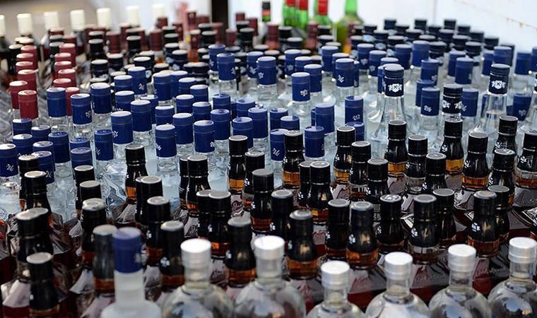 Bir 'sahte içki' operasyonu da Aksaray'da: 3 şüpheli yakalandı