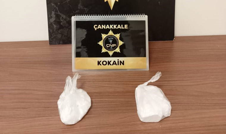 Piyasa değeri 2 milyon TL... Çanakkale’de 'kokain' operasyonu: 1 tutuklama