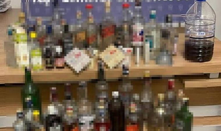 Yılbaşı öncesi kaçak alkol operasyonu: 3 gözaltı