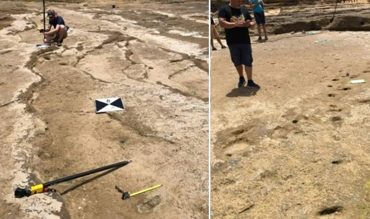 90 bin yıllık 'ayak izleri' keşfedildi! 'Birinin boyu 1,89...'