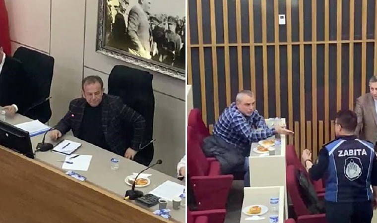 Salondan çıkarmadı