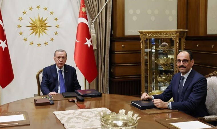 Erdoğan, MİT Başkanı Kalın'ı kabul etti