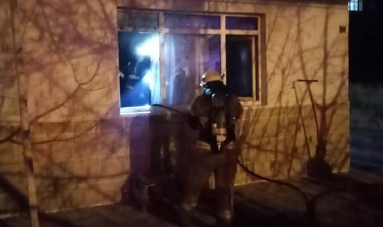 Yeni evli çiftin ocakta unuttuğu yemek yangın çıkardı!