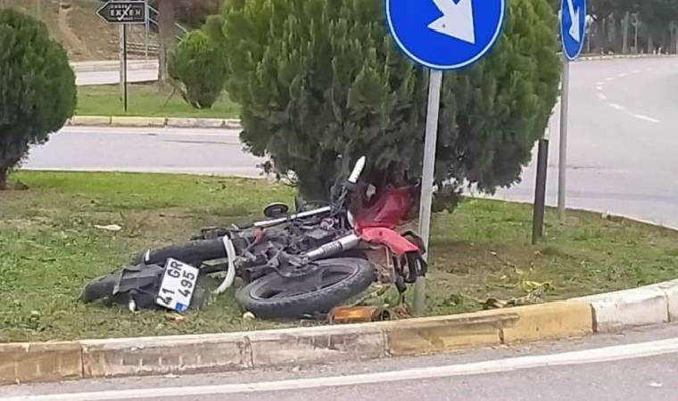 Motosikletin çarptığı yaya hayatını kaybetti, sürücü ağır yaralandı!
