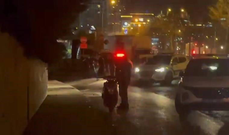 Şişli'de iki grup arasında çıkan kavgada bir polis yaralandı